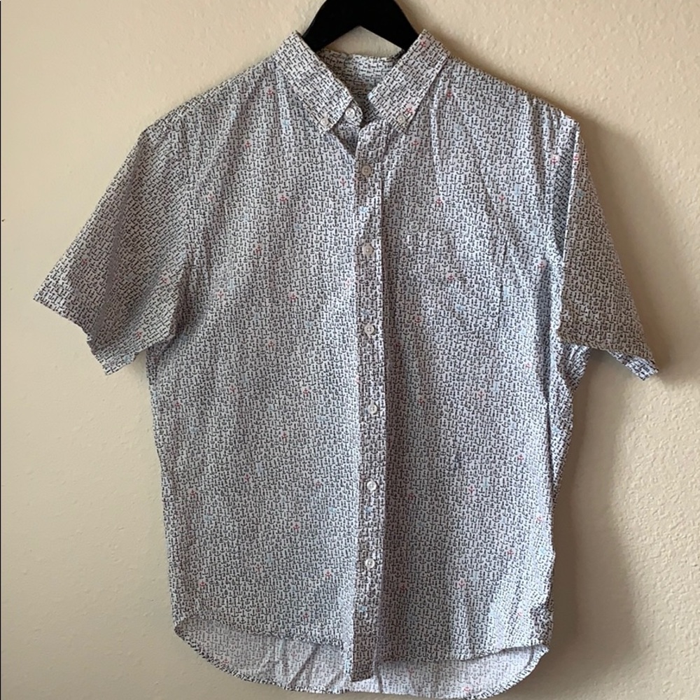 Men’s Short Sleeve Button Up